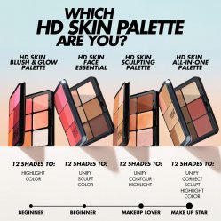 HD SKIN BLUSH & GLOW PALETTE